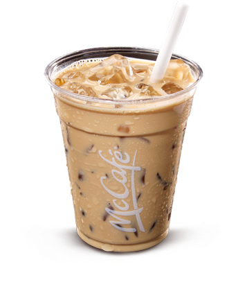 Premium Roast Iced Coffee - Mcdonalds Iced Coffee (448x437), Png Download