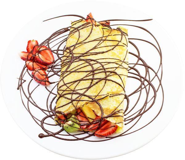 Dipnfly Crepe - Dish (600x600), Png Download