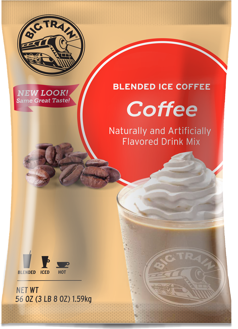 610550 Bic Coffee - Big Train Blended Iced Espresso (1200x1200), Png Download