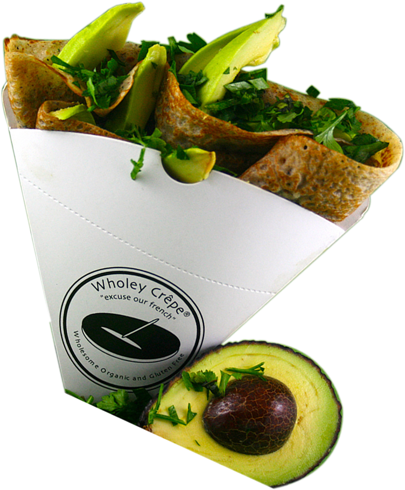 Wholesome Gluten Free Crepes - Avocado (824x998), Png Download