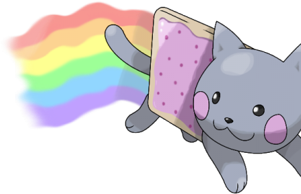 Nyan Cat The Best Legendary Ever Nyan Cat 27248070 - Nyan Cat Png (450x450), Png Download