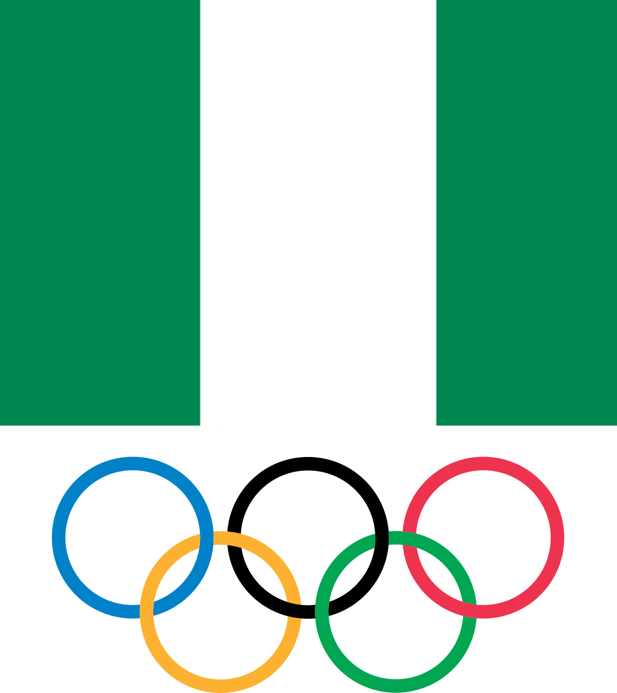 Olympic Nigeria ナイジェリアオリンピック代表 - Refugee Olympic Team Logo (1200x1348), Png Download