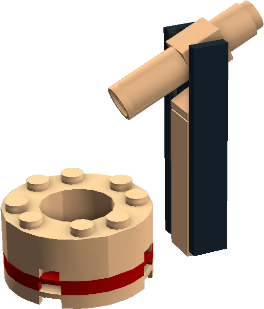 Wishing Well Model - Wish (635x709), Png Download