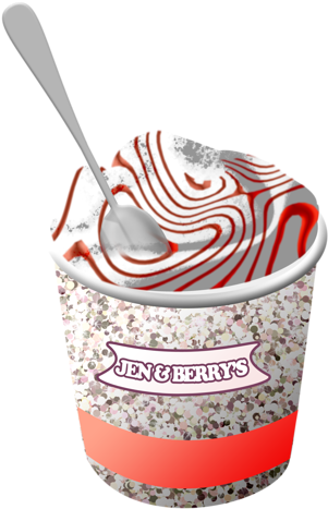 3rohanadesign Glitter Galaxy - Sundae (392x500), Png Download