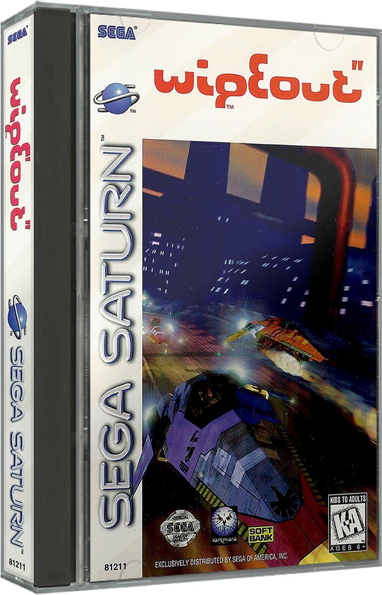 Sega Saturn Usa 3d Box Pack - Sega Saturn (787x1208), Png Download