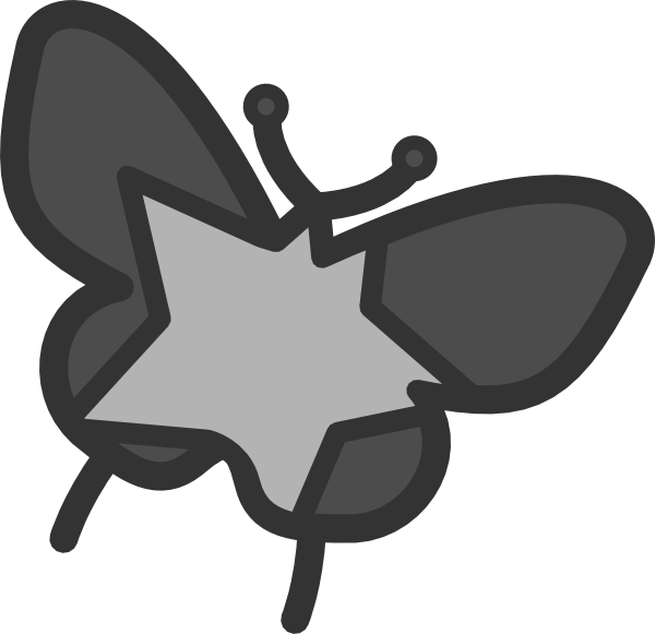 How To Set Use Star Butterfly Icon Png - Clip Art (600x581), Png Download