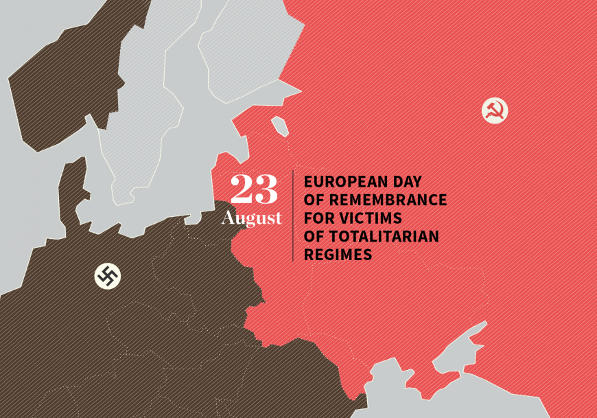 European Day Of Remembrance Of The Victims Of Totalitarian - European Day Of Remembrance For Victims Of Stalinism (870x609), Png Download