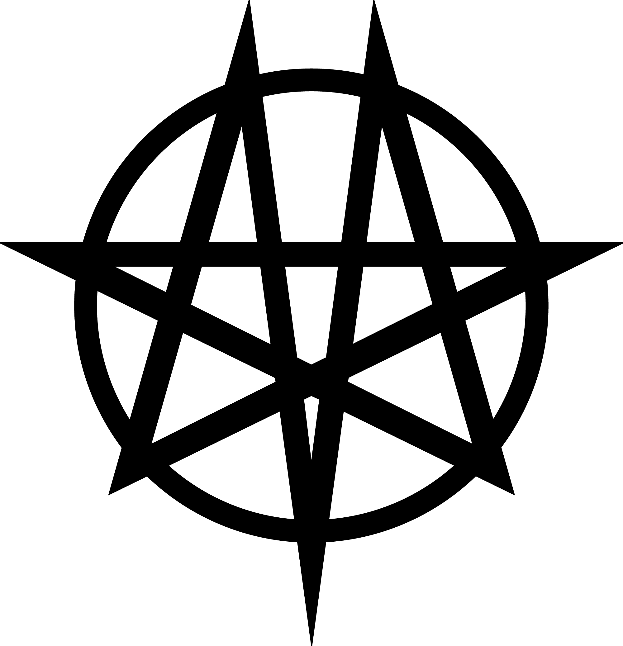 Moonspell Trident - Moonspell Logo (2000x2074), Png Download