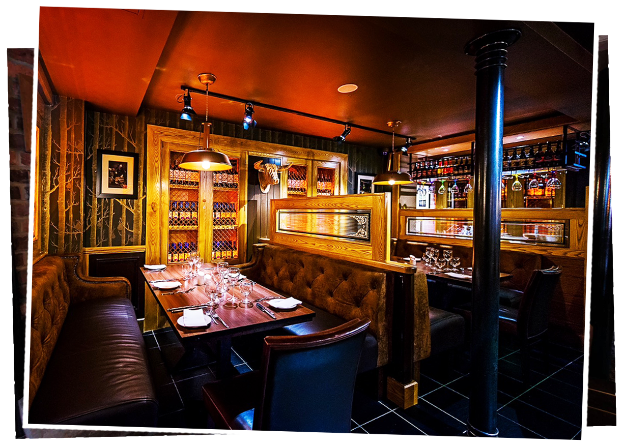 Texas Steakhouse Restaurant Wooden Frames - Kiltipper (1400x932), Png Download