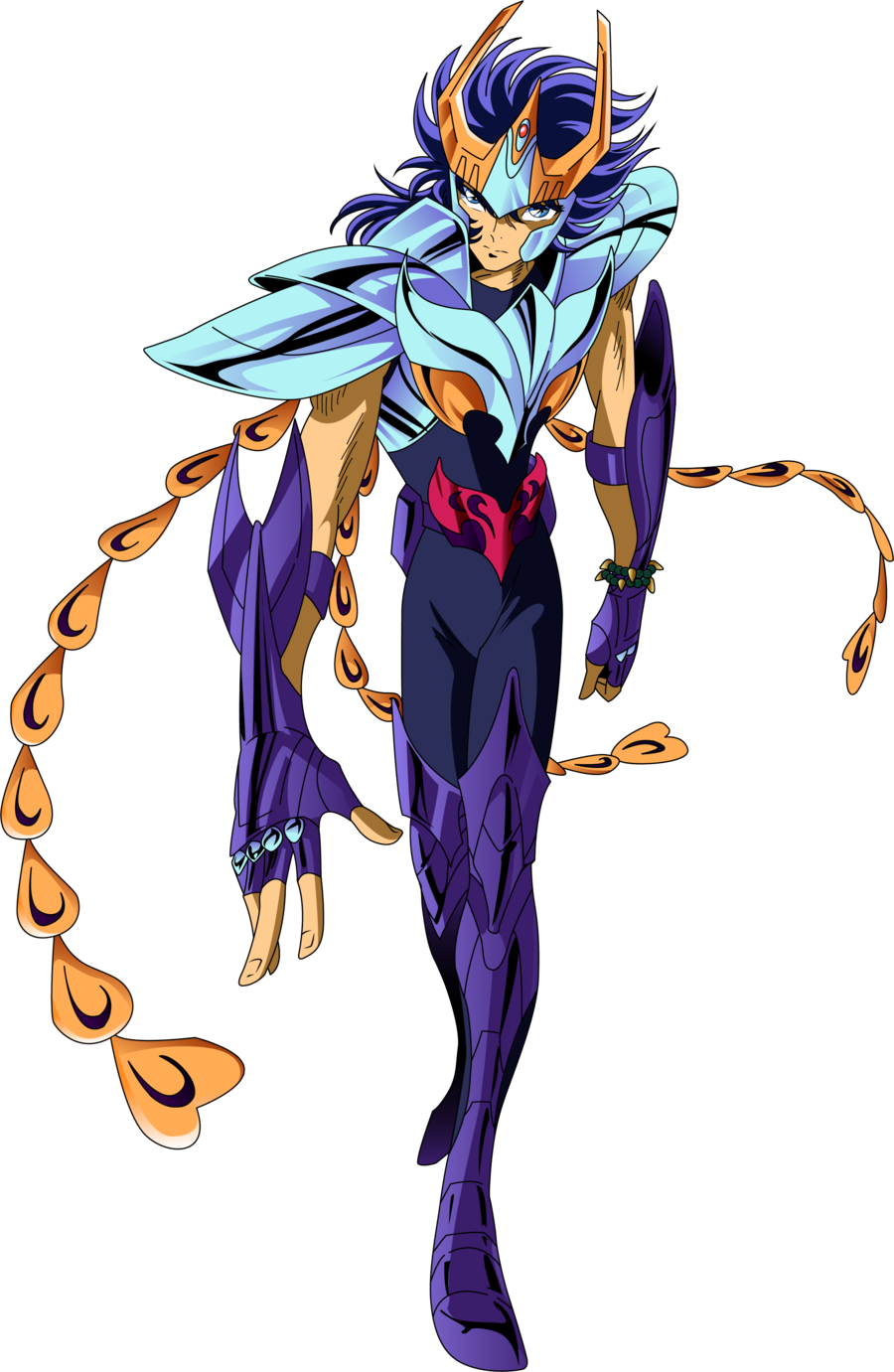 Resultado De Imagem Para Saint Seiya Shingo Araki A - Cavaleiros Do Zodiaco Ikki (900x1381), Png Download