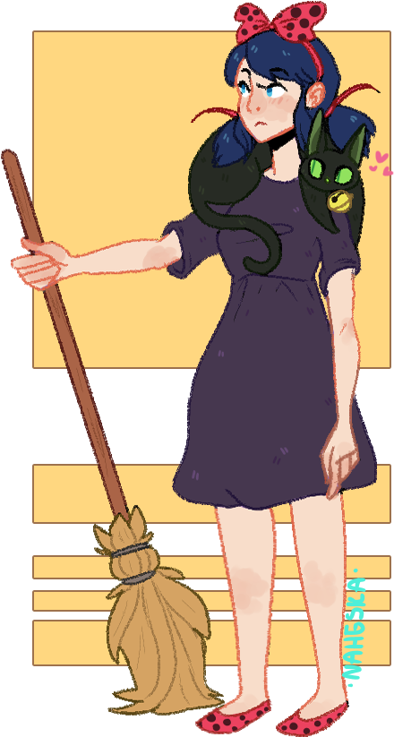 Kiki's Delivery Service - Kiki Delivery Service Au (570x878), Png Download