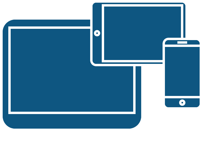 A Picture Of A Montage Of Mobile, Tablet, And Desktop - Tablet Computer (714x537), Png Download