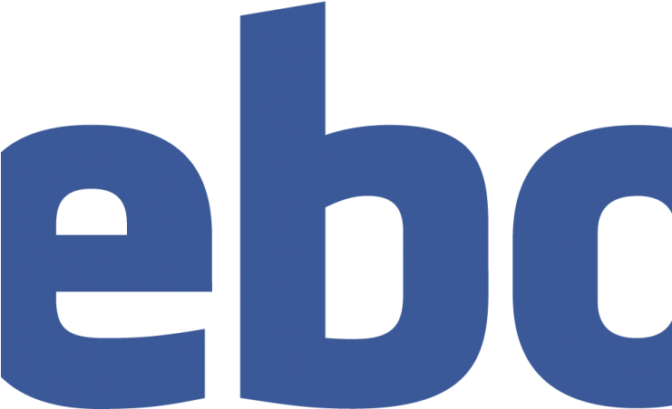 Free Facebook Vector Png - Facebook Logo Font (740x458), Png Download