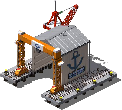 Shipyard 3-icon - Freight Transport (403x362), Png Download