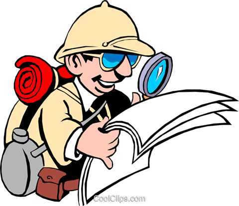 Cartoon Male Adventurer Royalty Free Vector Clip Art - Stash Your Cash ... Legally, Second Edition: Offshore (480x413), Png Download
