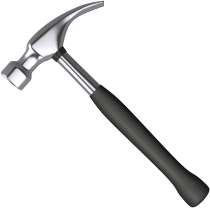 Descargar - Hammer With Transparent Background (500x469), Png Download