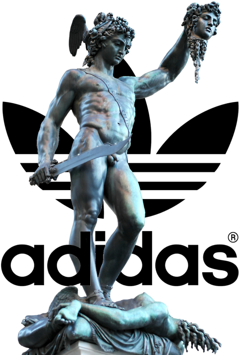 High By The Beach - Logo Adidas Originals Png (500x744), Png Download