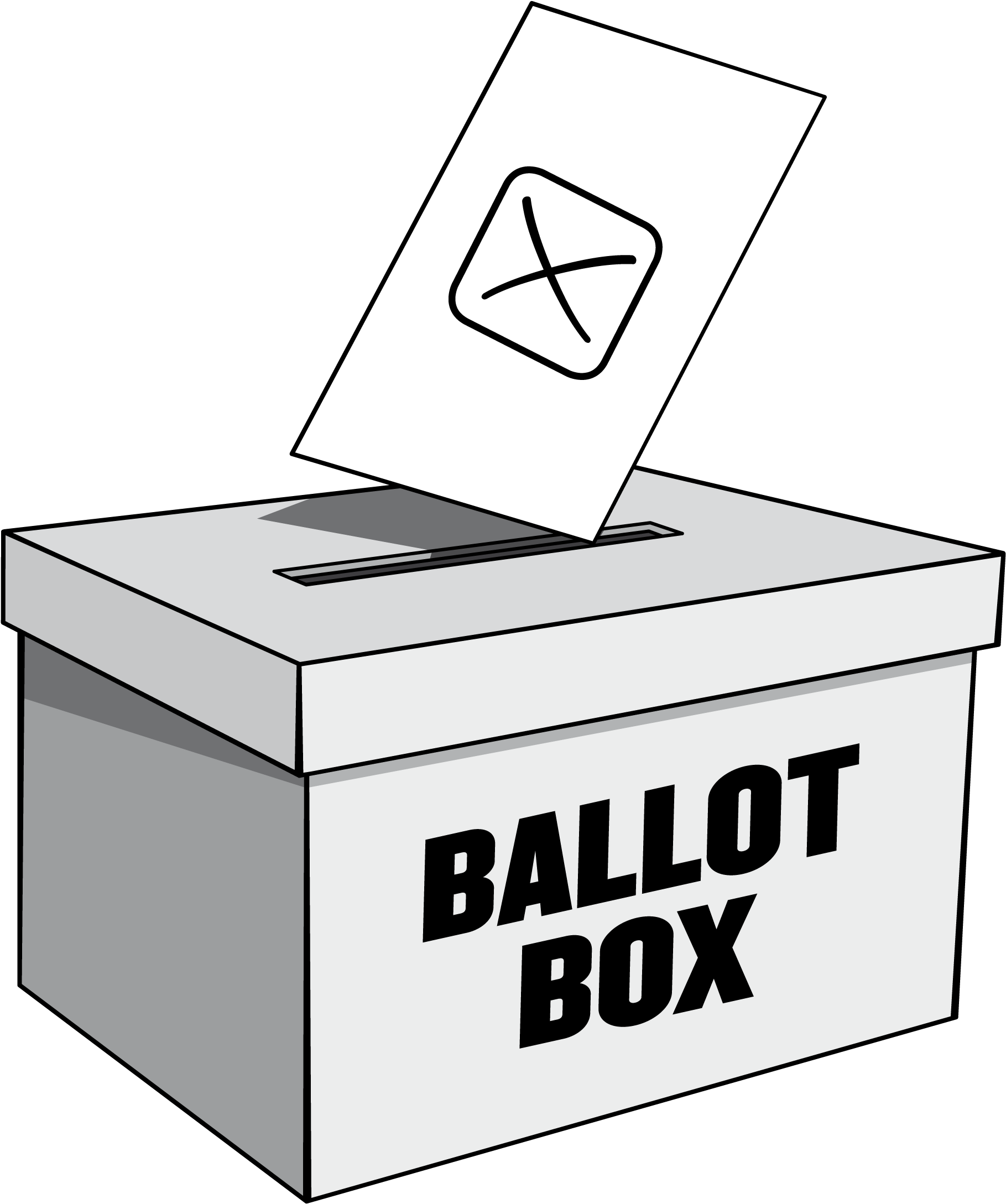 Vote Box Png Download - Ballot Box Clipart Transparent (2008x2480), Png Download