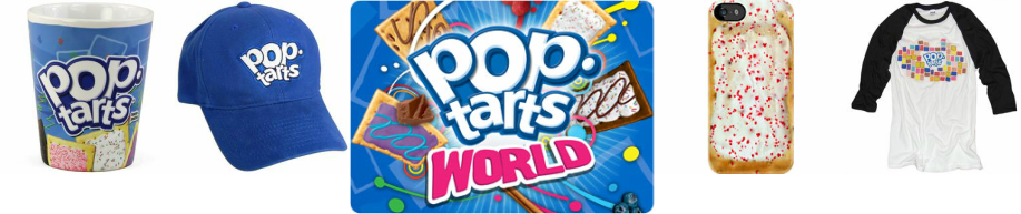 Pop Tarts Merchandise Sold At Pop Tarts World - Pop Tarts (917x193), Png Download