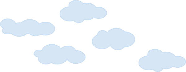Clouds Group Svg Clip Arts 600 X 234 Px (600x234), Png Download