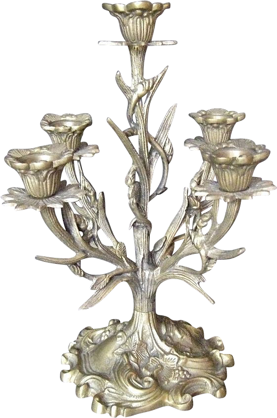 Liberace's Candelabra - Bronze Sculpture (1024x1024), Png Download