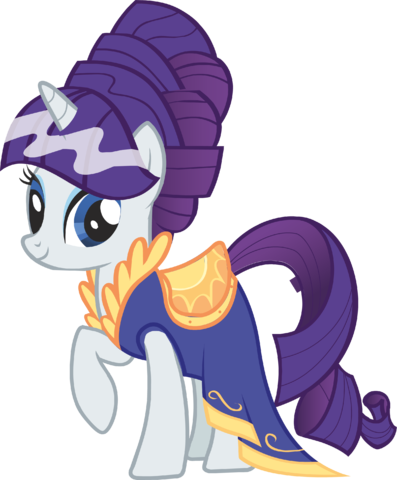Canterlot Castle Rarity 3 - Princess Ponies Sticker And Activity Book: Book 8: (397x480), Png Download