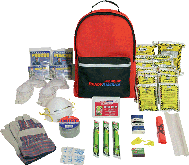 Ready America Emergency Grab 'n' Go 2-person Hurricane (700x700), Png Download