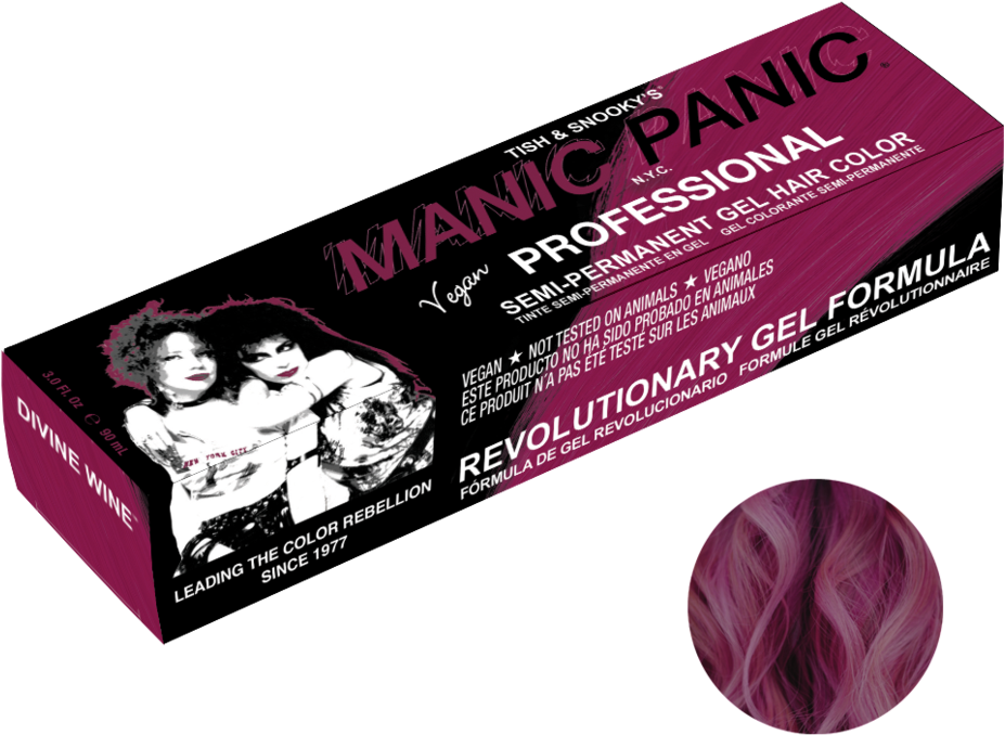 Professional Gel Divine Wine® - Manic Panic Blue Velvet (1024x1024), Png Download