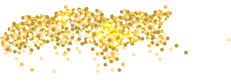 Golden Spot Decoration Vector - Portable Network Graphics (1024x341), Png Download