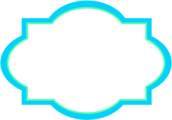 This Free Clipart Png Design Of Decorative Invite Frame - Clip Art (600x434), Png Download