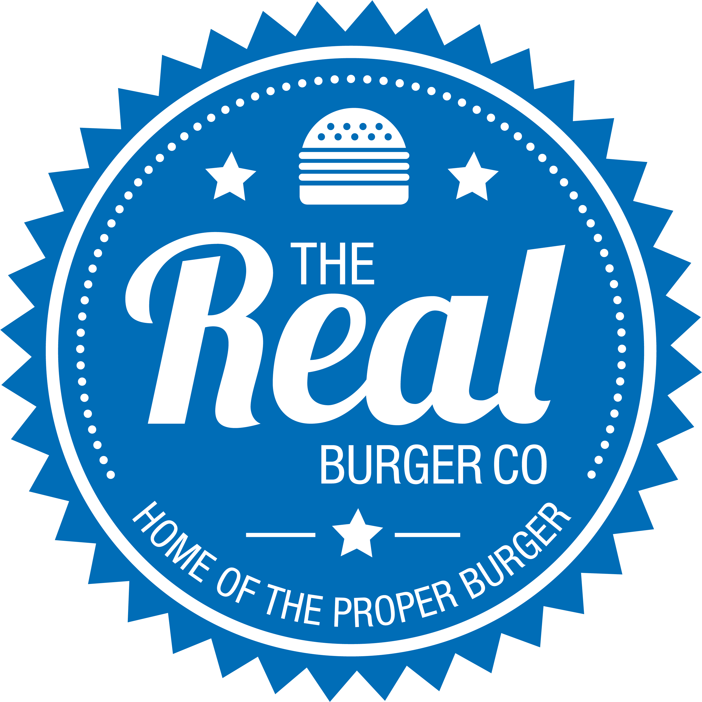 Real Burger Co Logo - French Cantine Logo (4961x3508), Png Download