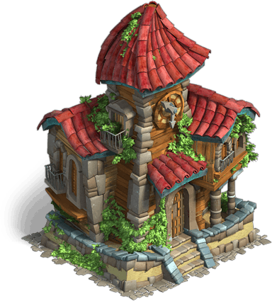 Mountain Valley City Hall Stage6 - Portable Network Graphics (384x425), Png Download