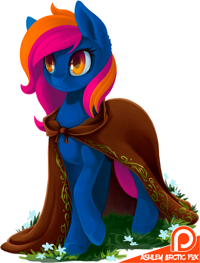 Commissiom Pony By Ashley Arctic Fox - Cartoon (759x1000), Png Download