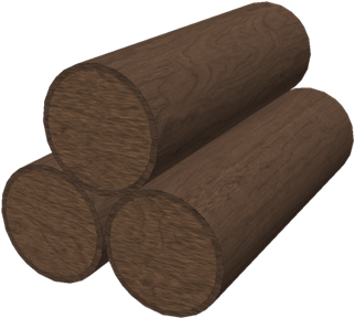 Pecan Log Pile - Hardwood (420x420), Png Download