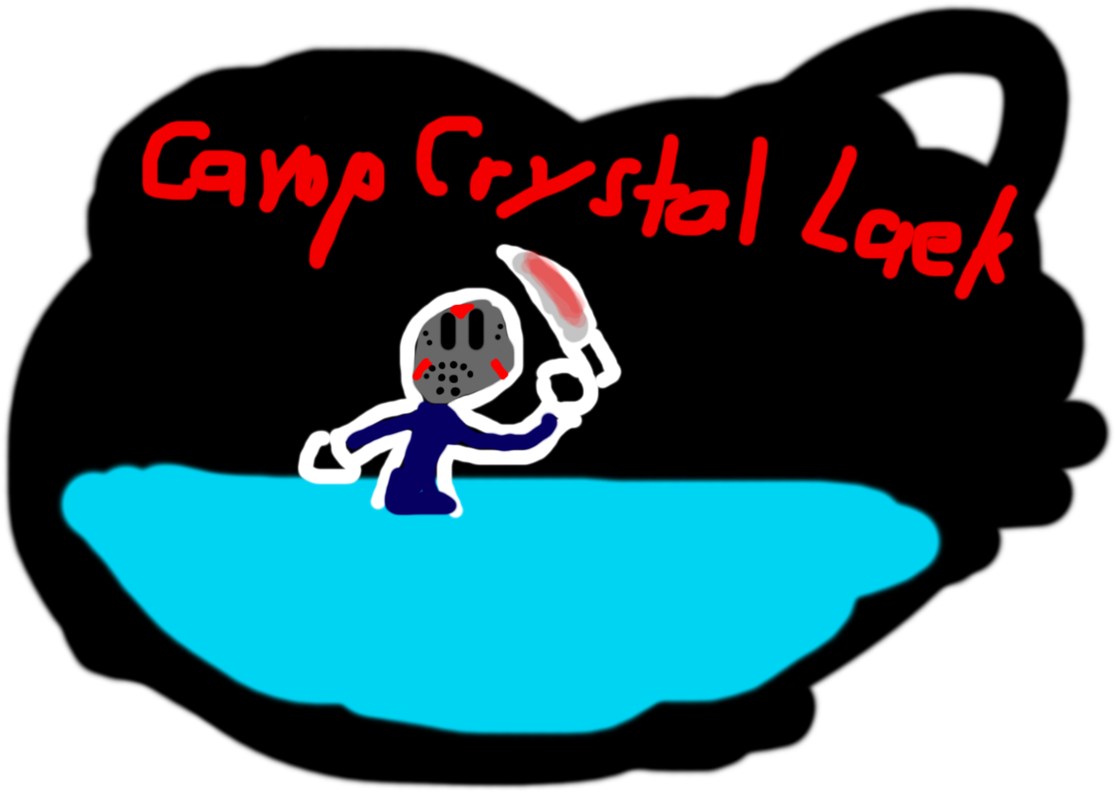 Clip Black And White Download Camp Crystal Lake Clipart - Portable Network Graphics (1200x846), Png Download