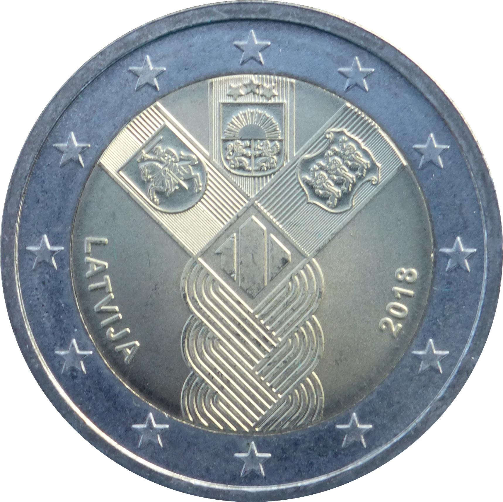 Lv 2€ 2018 Independence - Papua New Guinea (1717x1713), Png Download