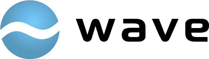 File - Wave - Logo - Wave Logo Png (800x277), Png Download