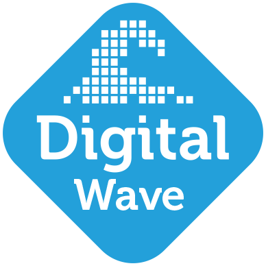 Digital Wave Bournemouth - Digital Wave Logo Png (388x388), Png Download