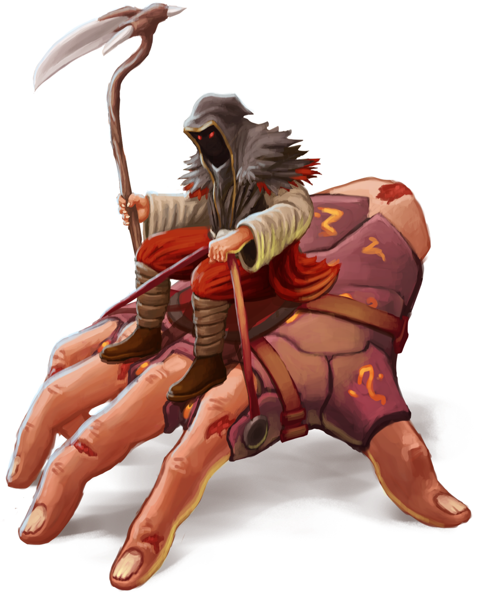 Creepinghand - Tibia .png (1064x1250), Png Download