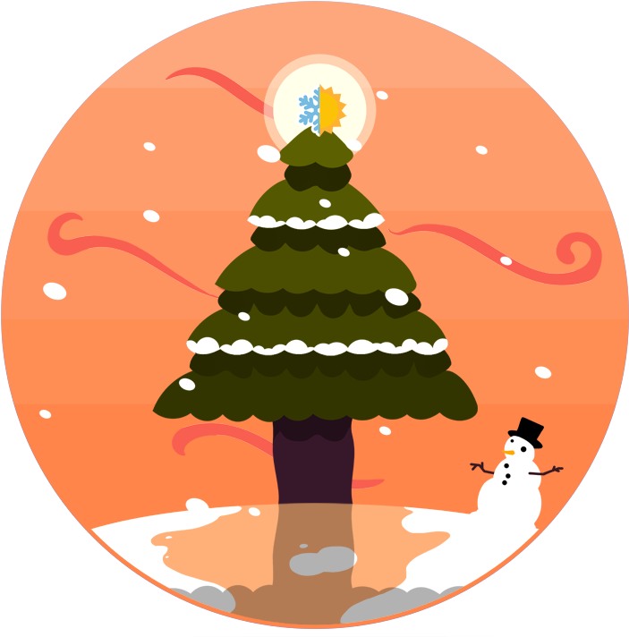 Munzee Scavenger Hunt » Christmas 2017 Special Graphic - Illustration (720x720), Png Download