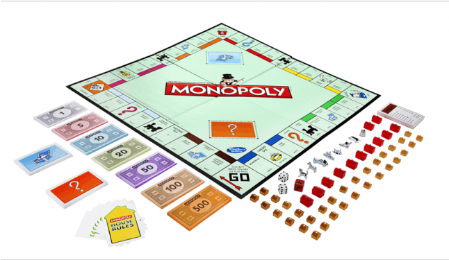 Parker Brothers Italian Monopoly Board Game (645x645), Png Download