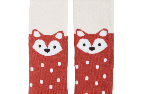 Baby Girls' Tights, Off White Fox - Polka Dot (500x500), Png Download