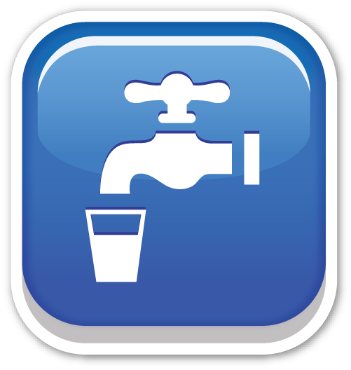 Potable Water Symbol - Water Symbol (501x528), Png Download