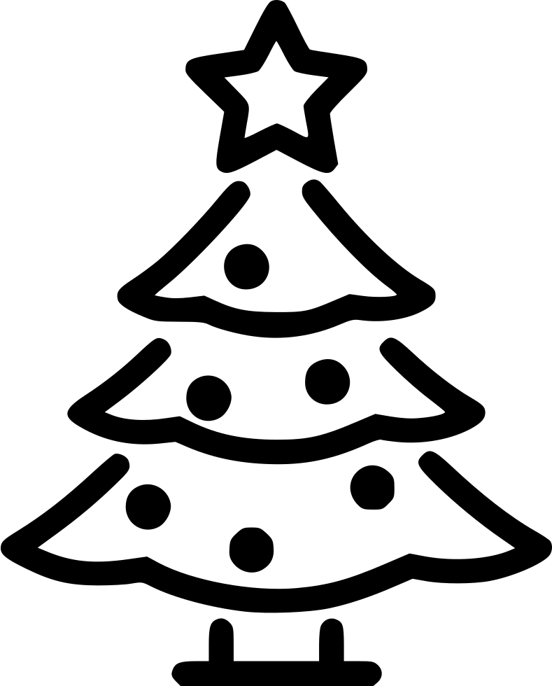 Christmas Tree Comments - Christmas Tree Svg (789x980), Png Download