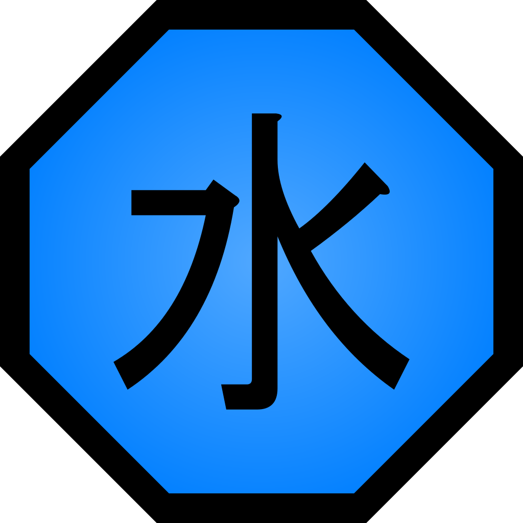 Water Style - Naruto Water Style Symbol (768x768), Png Download