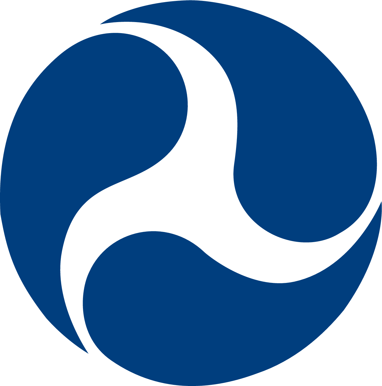 Us Dot Triskelion - Us Department Of Transportation Logo Png (1243x1258), Png Download