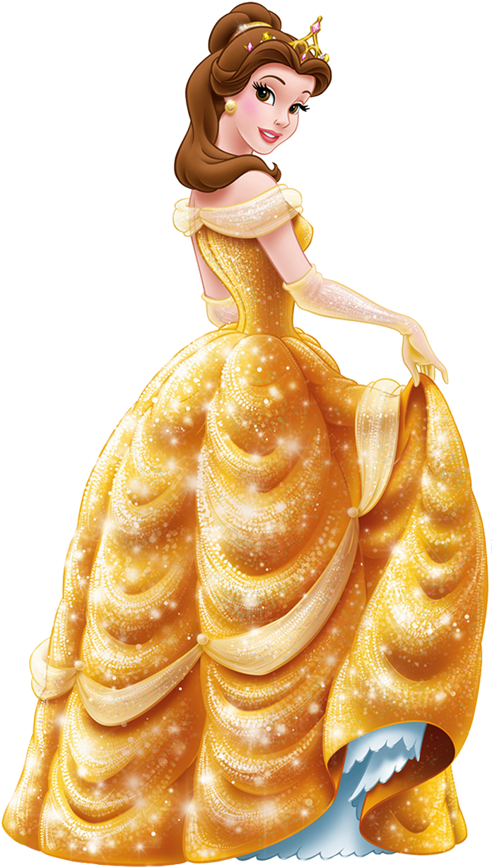 Creative Princess Belle Clip Art Medium Size - Beauty And The Beast Princess Belle (720x1263), Png Download