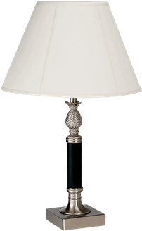 Steel Pineapple Table Lamp - Brook Furniture Rental (648x432), Png Download