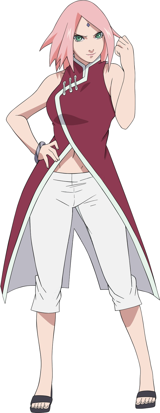 View Fullsize Haruno Sakura Image - Naruto Shippuden Older Sakura (1024x1869), Png Download