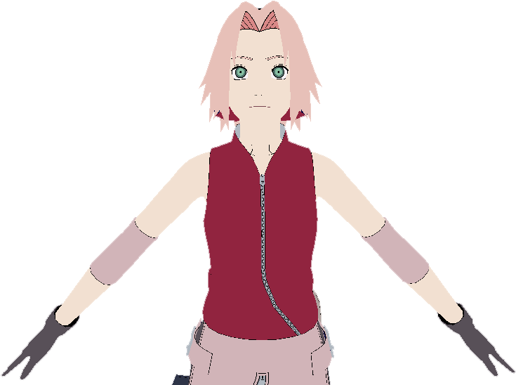 Gta Sa Sakura Haruno (984x624), Png Download
